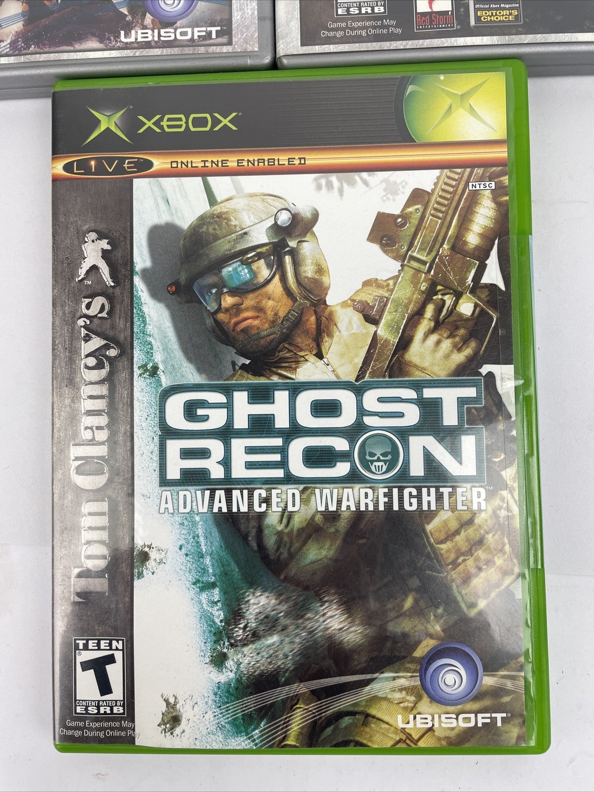 3 x Xbox Ghost Recon Tactical Game Lot Island Thunder Advanced Warfare Platinum