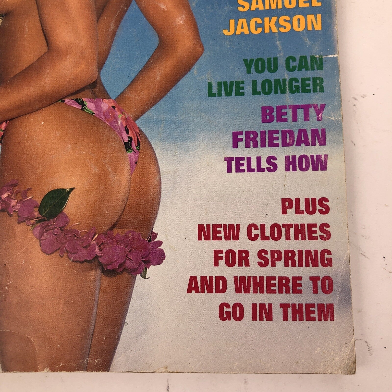 PLAYBOY April 1995 Cover: Shana Hiatt PMoM: Danelle Folta Hawaiian Tropics Girls