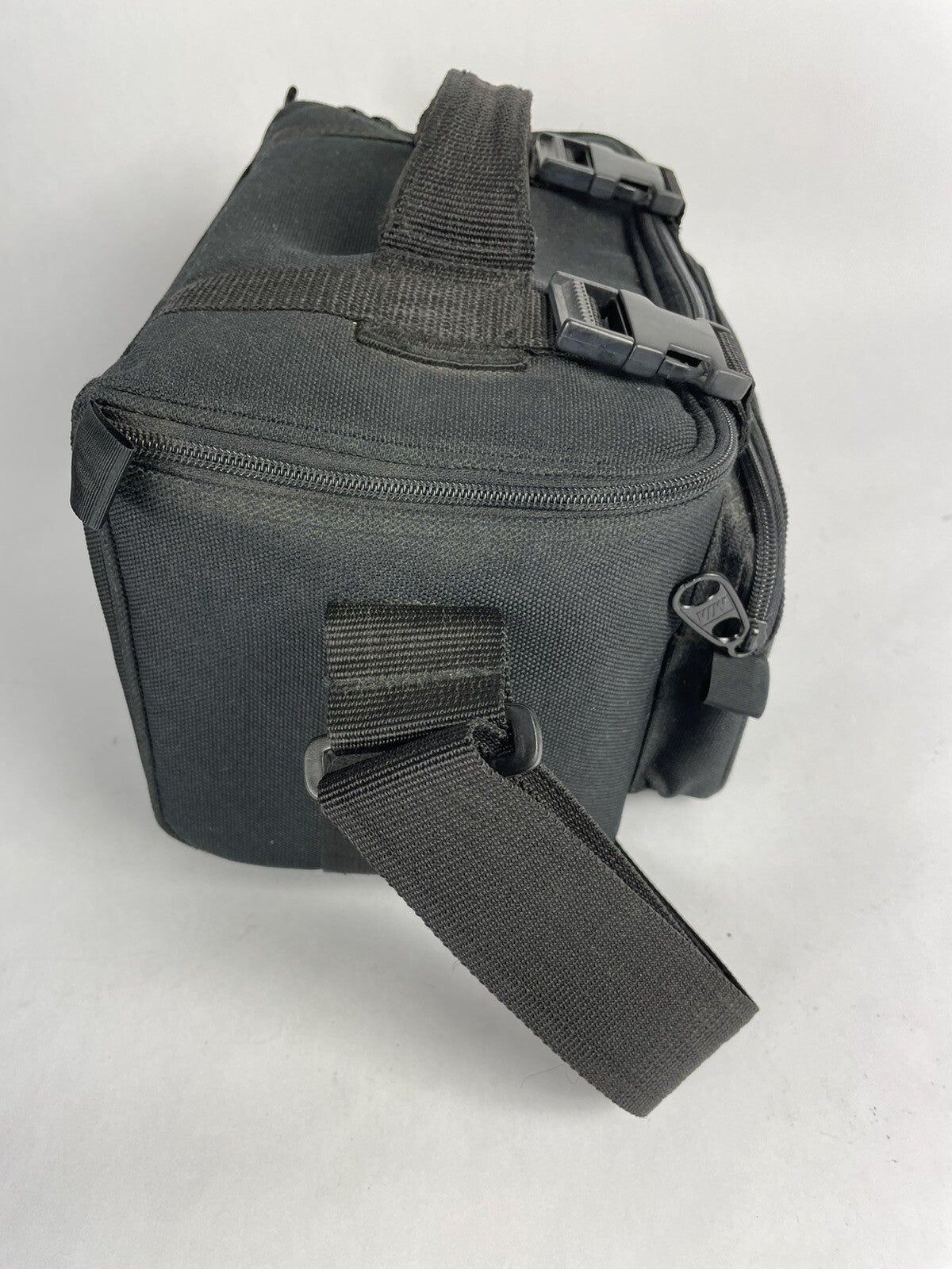 Quantaray Black Canvas Camera Camcorder Carry Shoulder Bag
