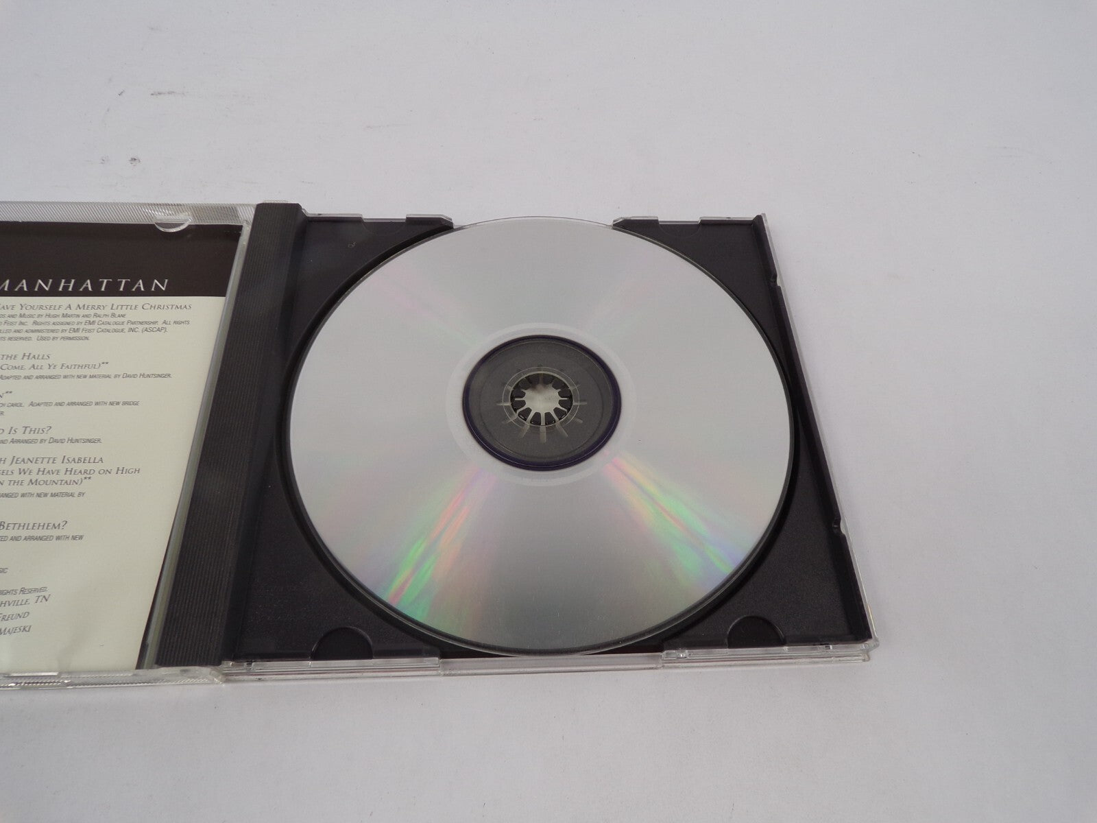 Christmas In Manhattan The Christmas Song Jolly Old St. Nicholas Let It CD#68