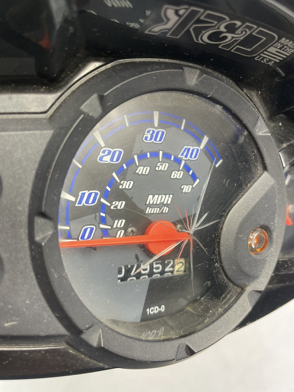 2012-2019 Yamaha Zuma 50 Yw50f Speedometer Gauge Cluster Meter Speedo 
