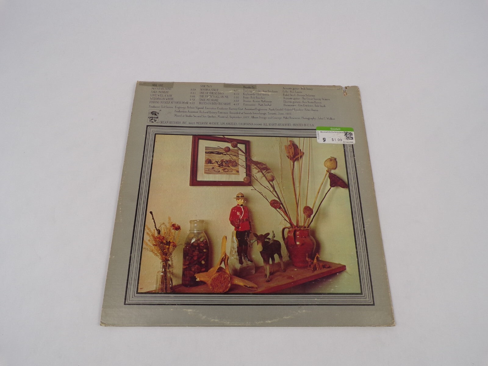 Ian Tamblyn Mountain Song Sare Monday Finding Myself Vinyl Record