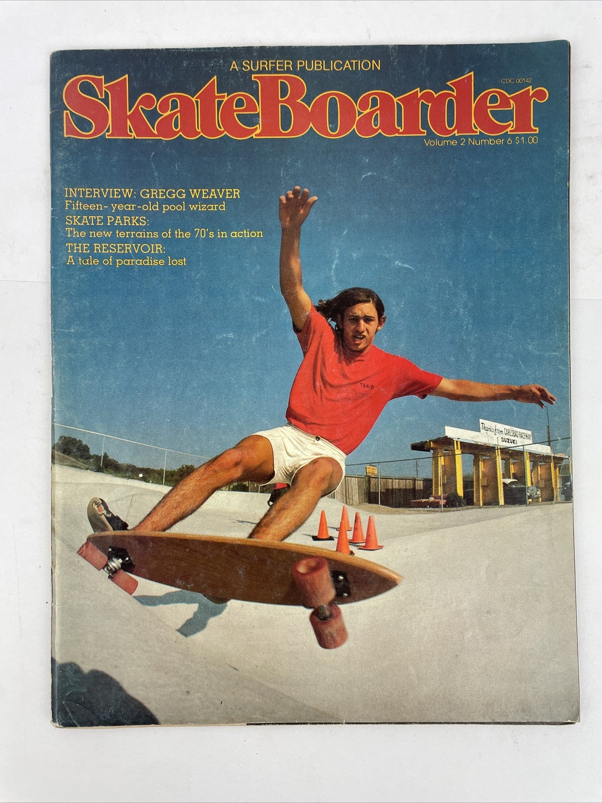 Vintage Skateboarder Magazine Volume 2 Number 6 August 1976 VGC LOOK