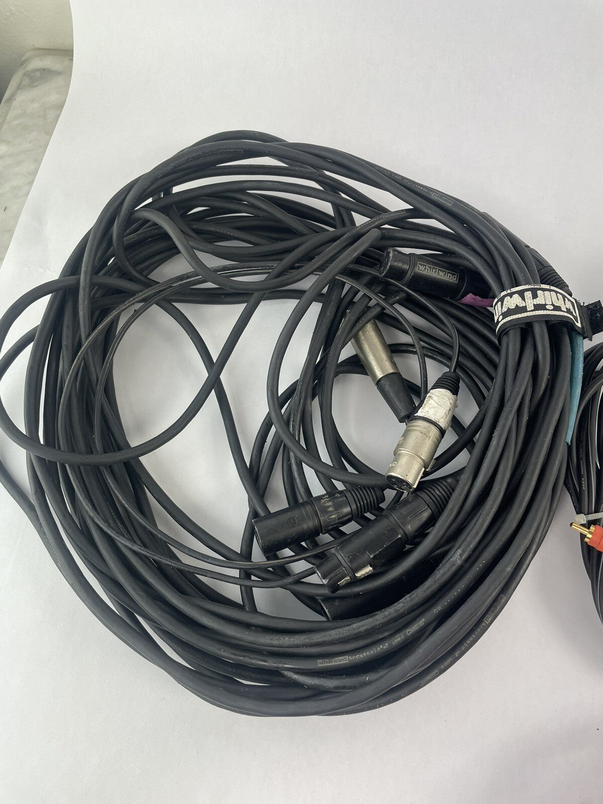 Lot of 8 Audio Snakes - XLR / TRS / Switchcraft  M642 / Neutrik Whirlwind