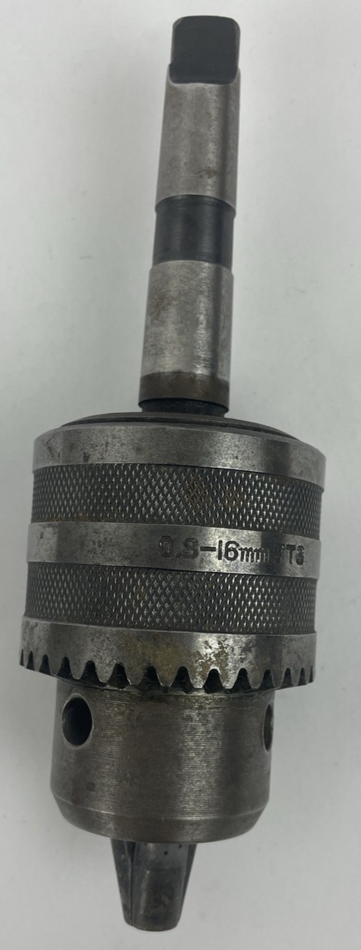 OEM Jacobs JT3 Heavy Duty Drill Chuck   0.8 - 16mm Capacity - VGC