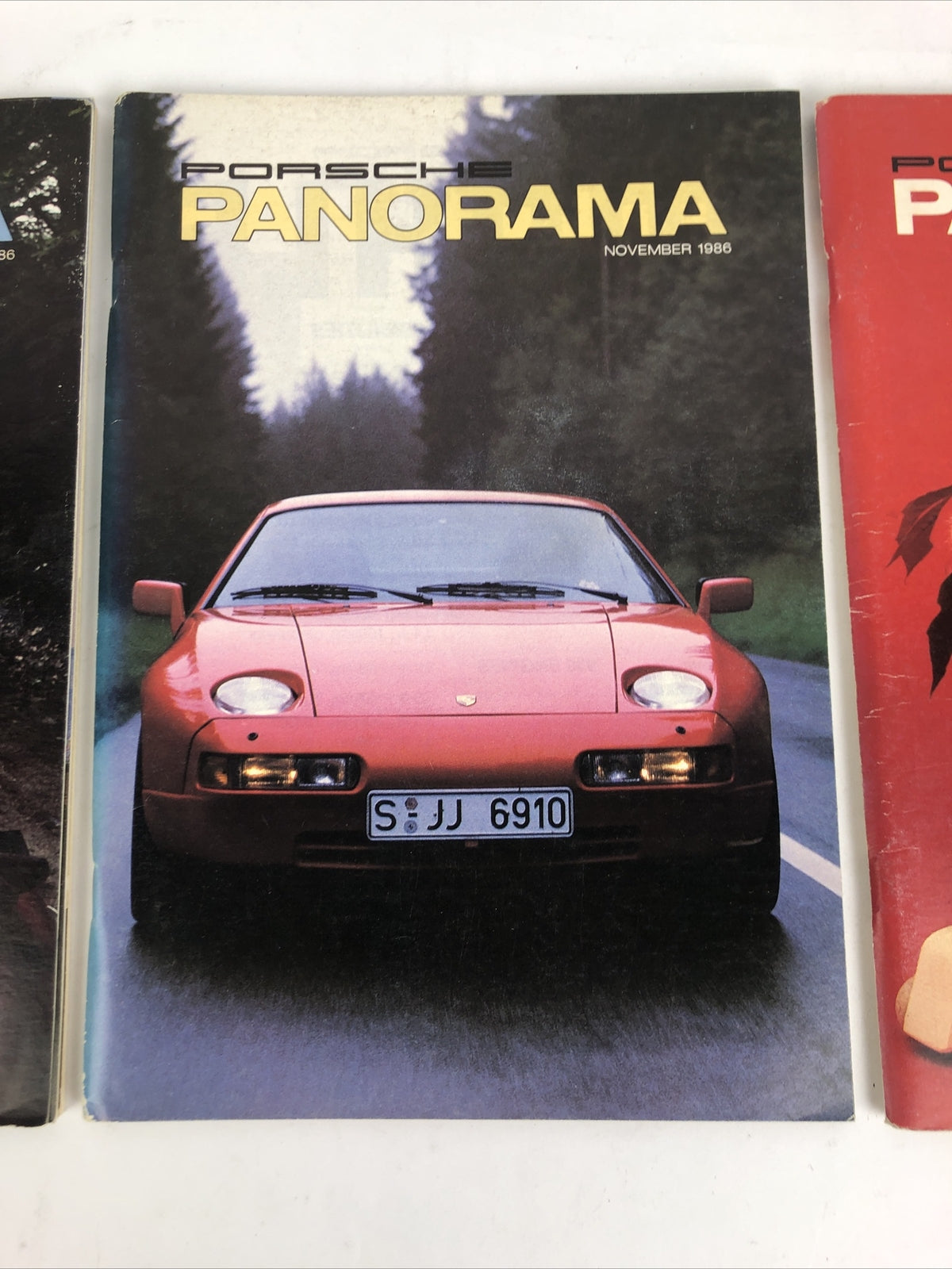Porsche Panorama Magazine - 1986 Complete Set 30th Anniversary 12 issue -  RARE
