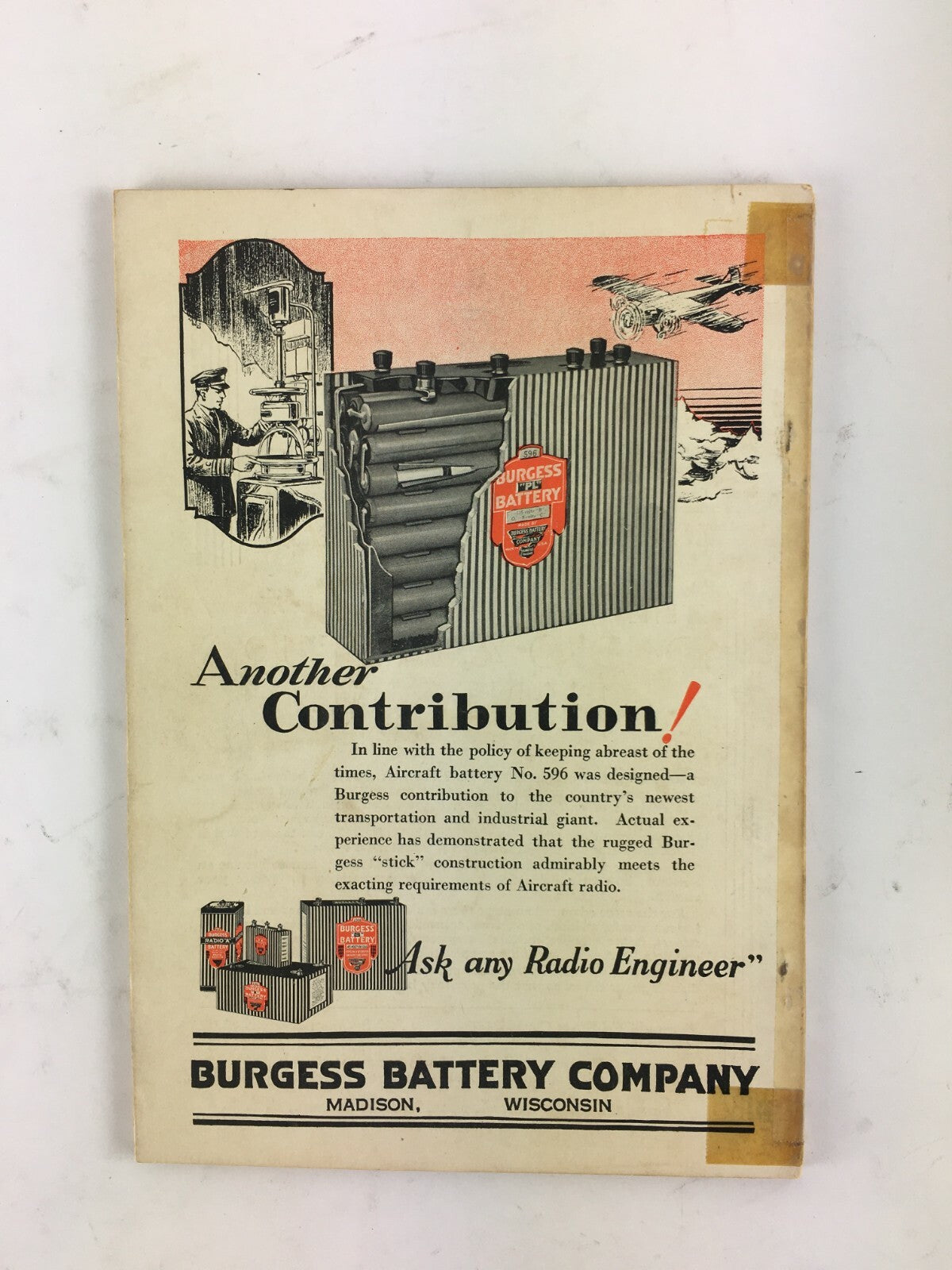 March 1930 QST Amateur Radio Magazine World Wide Contest Now in Progress