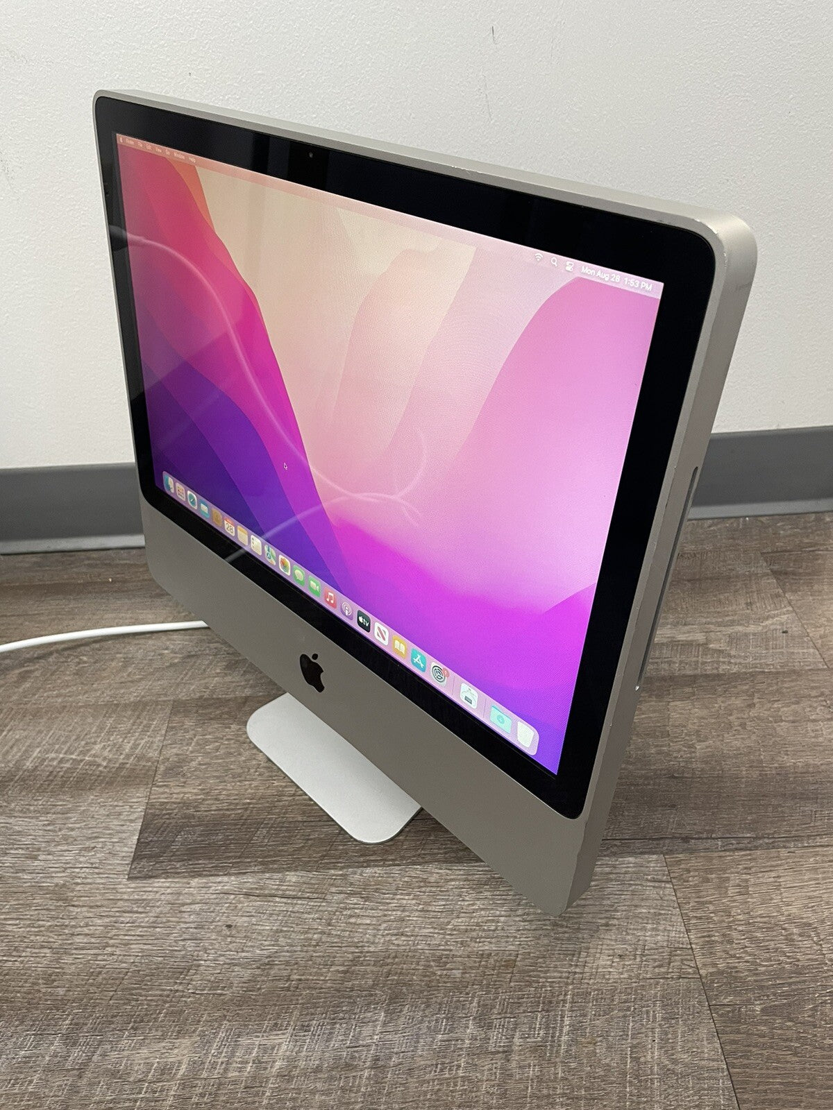 Apple iMac Core 2 Duo 2.26 GHZ - 20" - macOS Monterey  - 4GB RAM - 512 GB SSD HD