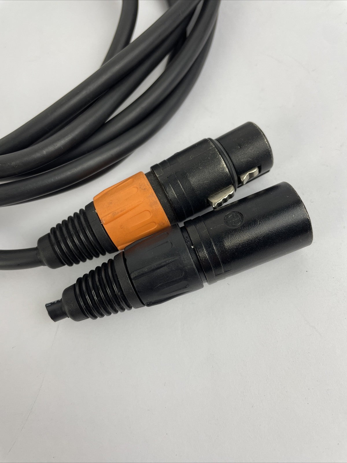 Neutrik Audio premium male (cut) to female microphone cable mic cord Gold XLR