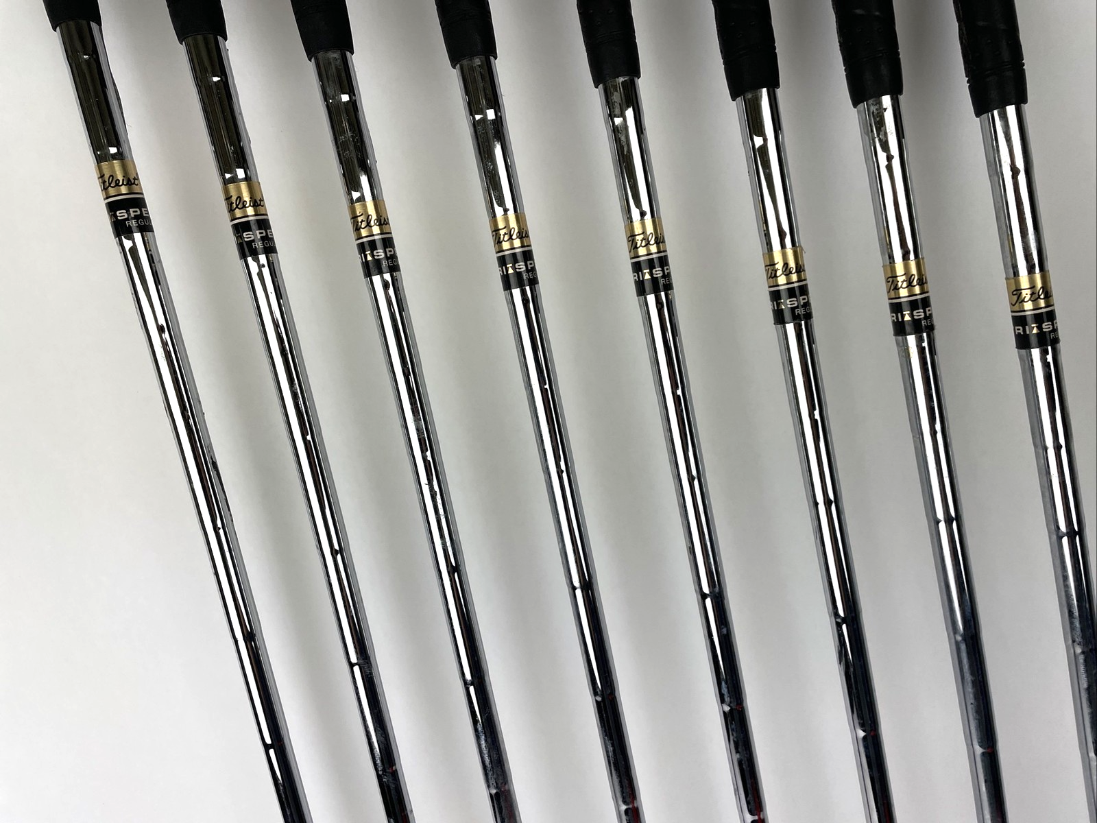 Titleist DCI 981 iron set 3 through pitching wedge Tri-Spec regular flex shafts original grips right hand golf clubs