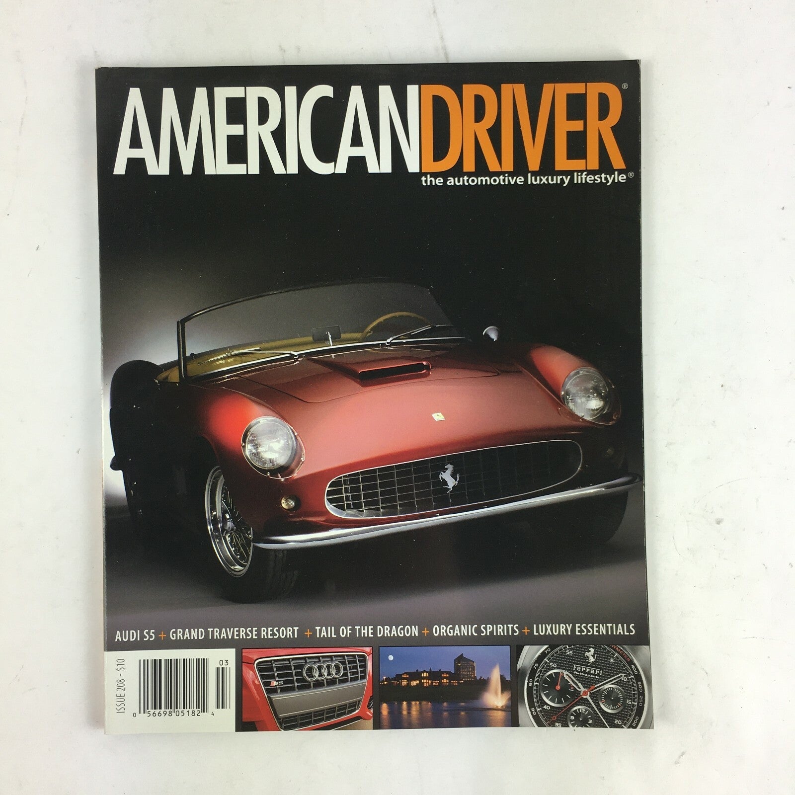 2003 American Driver Magazine Audi s5 Grand Traverse Resort Tail of the Dragon