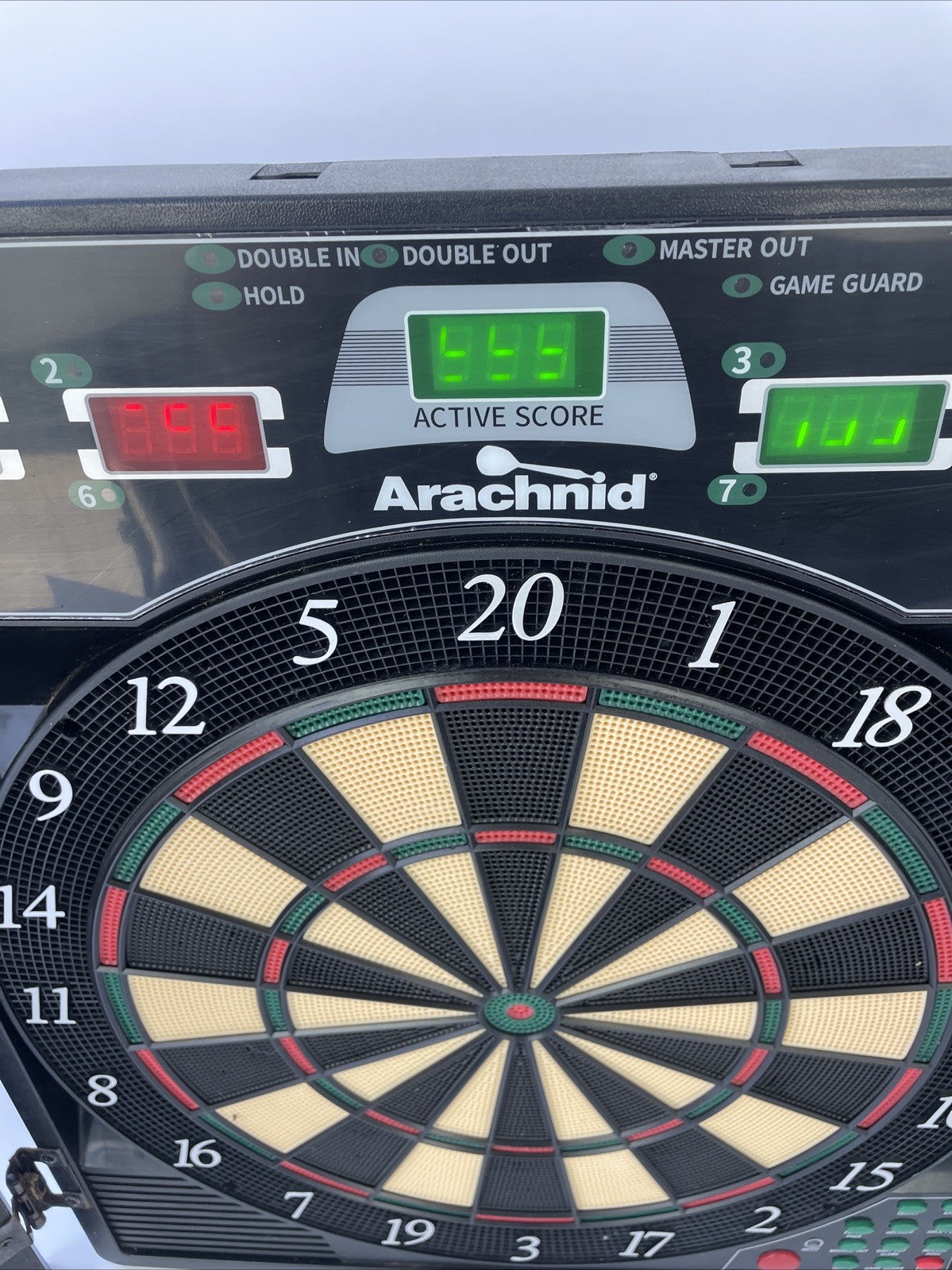 Arachnid Cricket Maxx 4.0 Electronic Dartboard Scoreboard CMX4000-0725-JW 2025