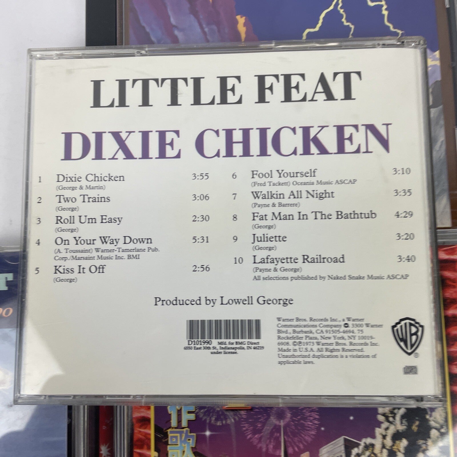 Little Feet 6 CD Lot Dixie Chicken Feats Don't Fail Me Now Let It Roll The Mambo