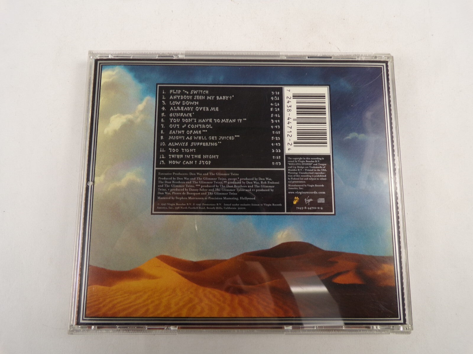 The Rolling Stones Bridges To Babylon Low Down Gunface Too Tight CD#53