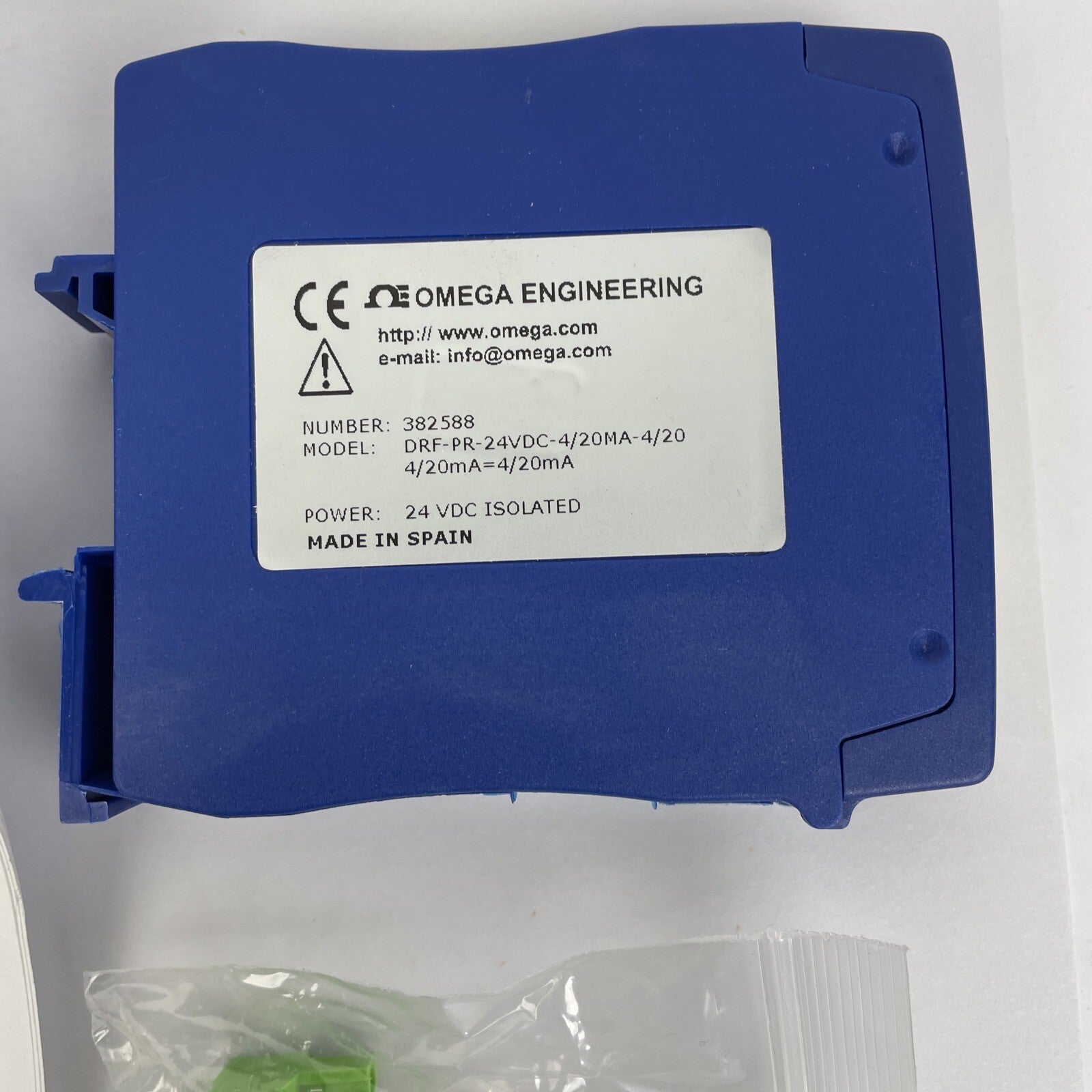 OMEGA Engineering DRF-PR-24VDC-4/20MA-4/20-420mA=4/20mA 24 VDC ISOLATED - NEW