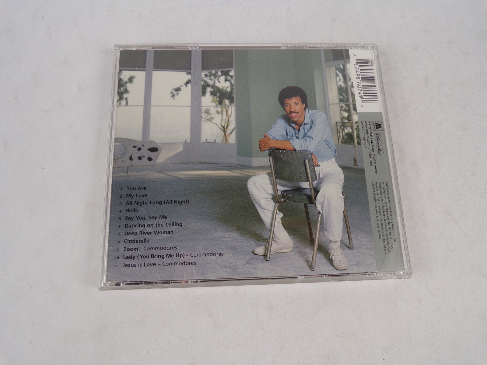 The Best Of Lionel Richie You Are My Love All Night Long Hello Dancing On CD#55