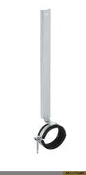 Geberit 241.066.00.1 Bidet Pipe Mounting Bracket