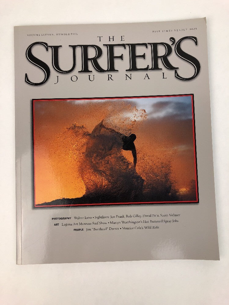 SURFERS JOURNAL Volume 11 Eleven Number 5 Five   - Fast First Class Shipping