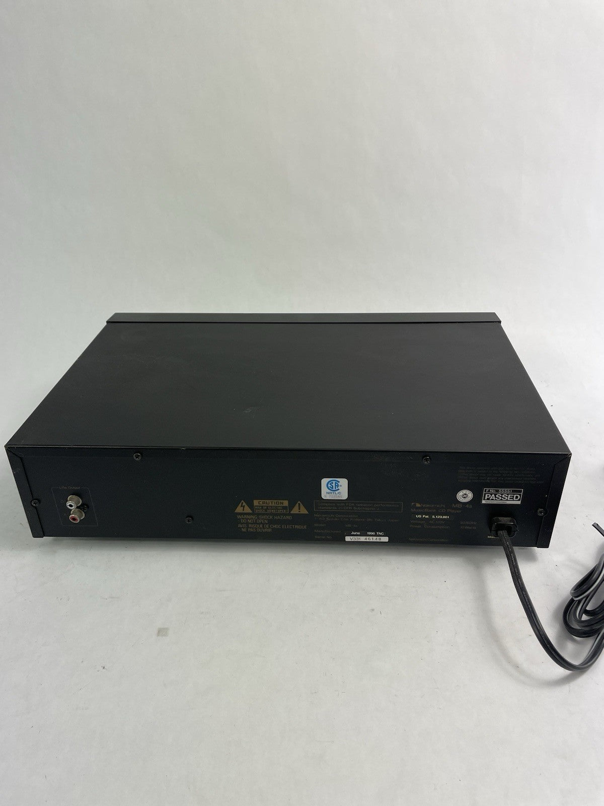 Nakamichi MB-4s MusicBank CD Player