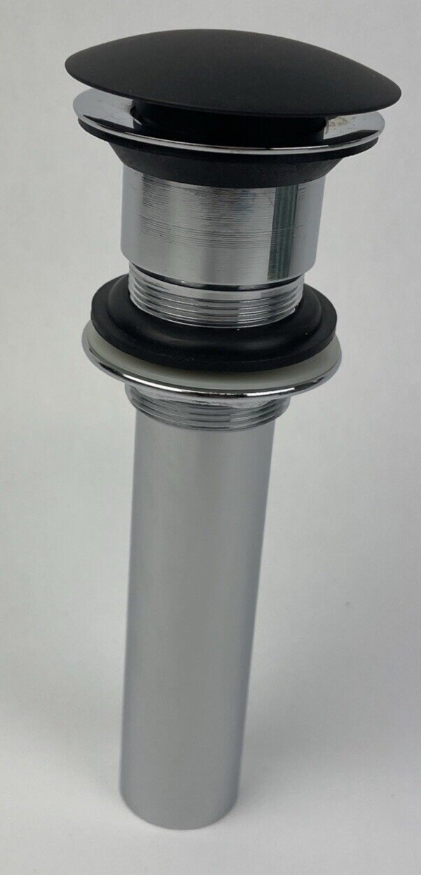 Designer  Matt Black Lavatory Drain Assembly Less Overflow - Very high Quality