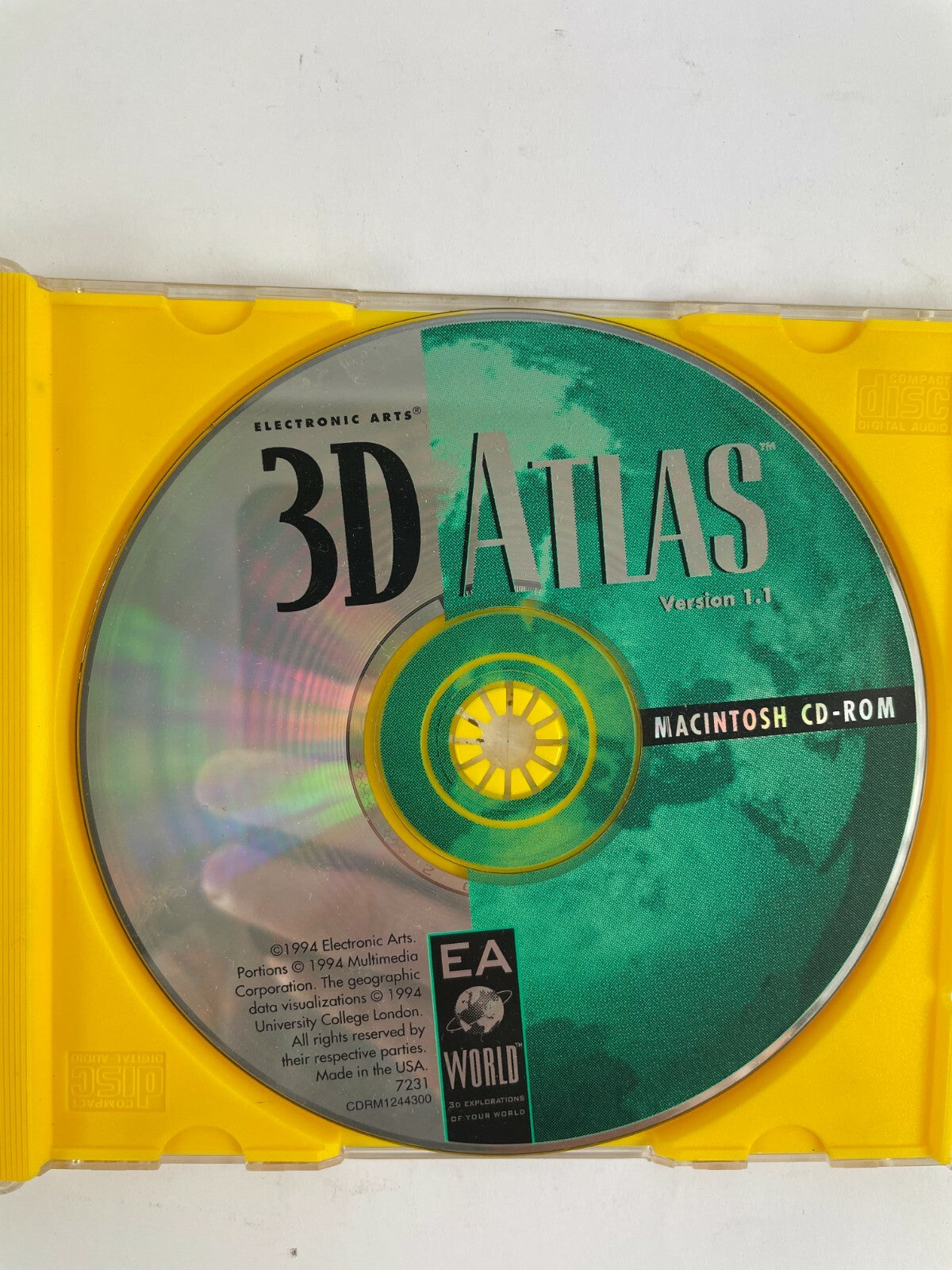 3D Atlas Electronic Arts CD