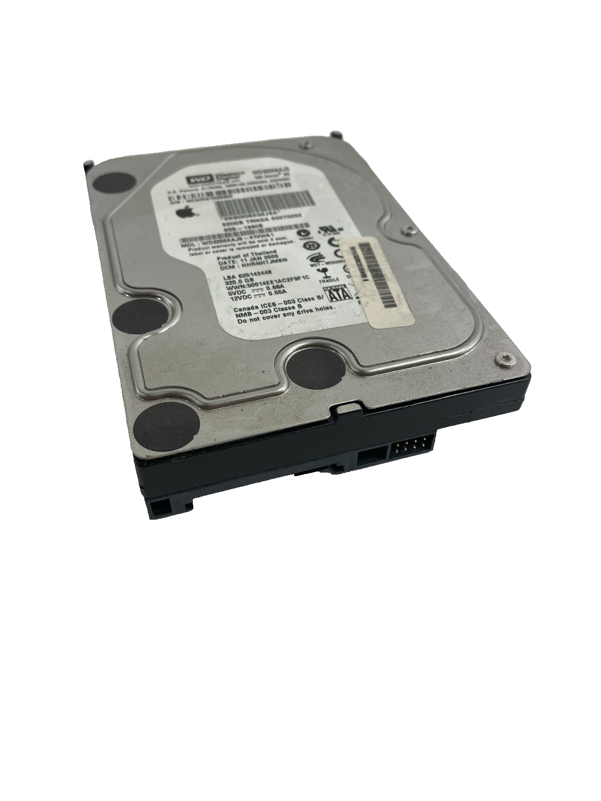 Western Digital Model WD3200AAJS - 41VWA1 SATA Hard Disk Drive Cache 8 MB