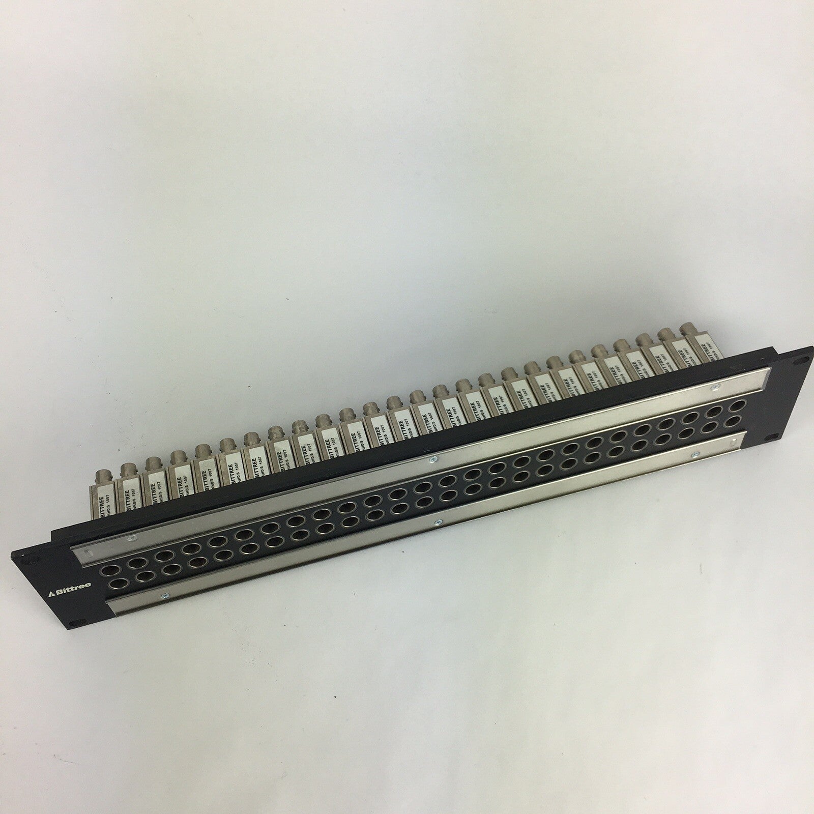 Bittree B48T 2WNHD/S 2x24 Port Patchbay Panel Unit 2U Rackmount