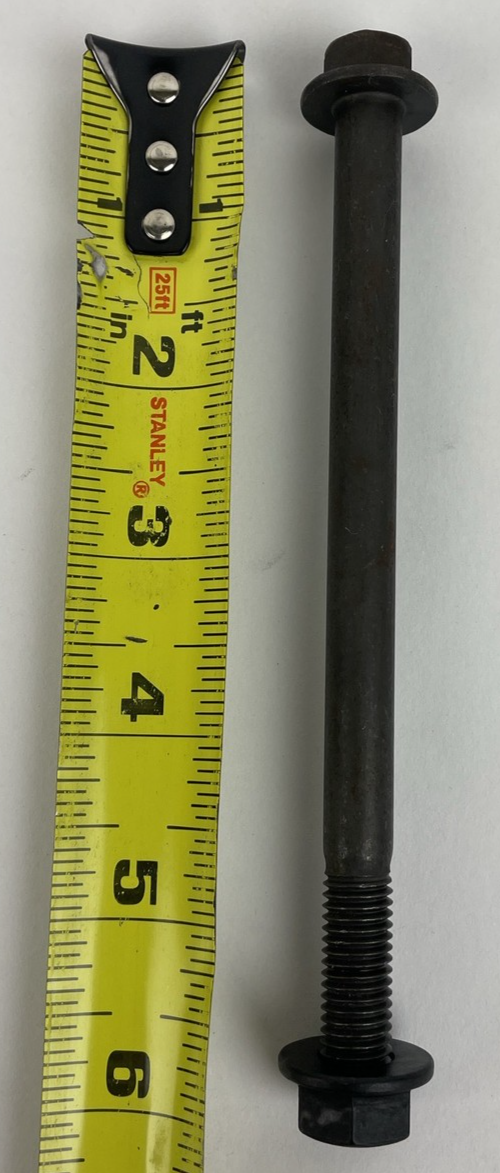 14 x Class 10.9  M10-1.50 Flange Bolt, Black Phosphate Steel 160 mm 6" w Hex Nut