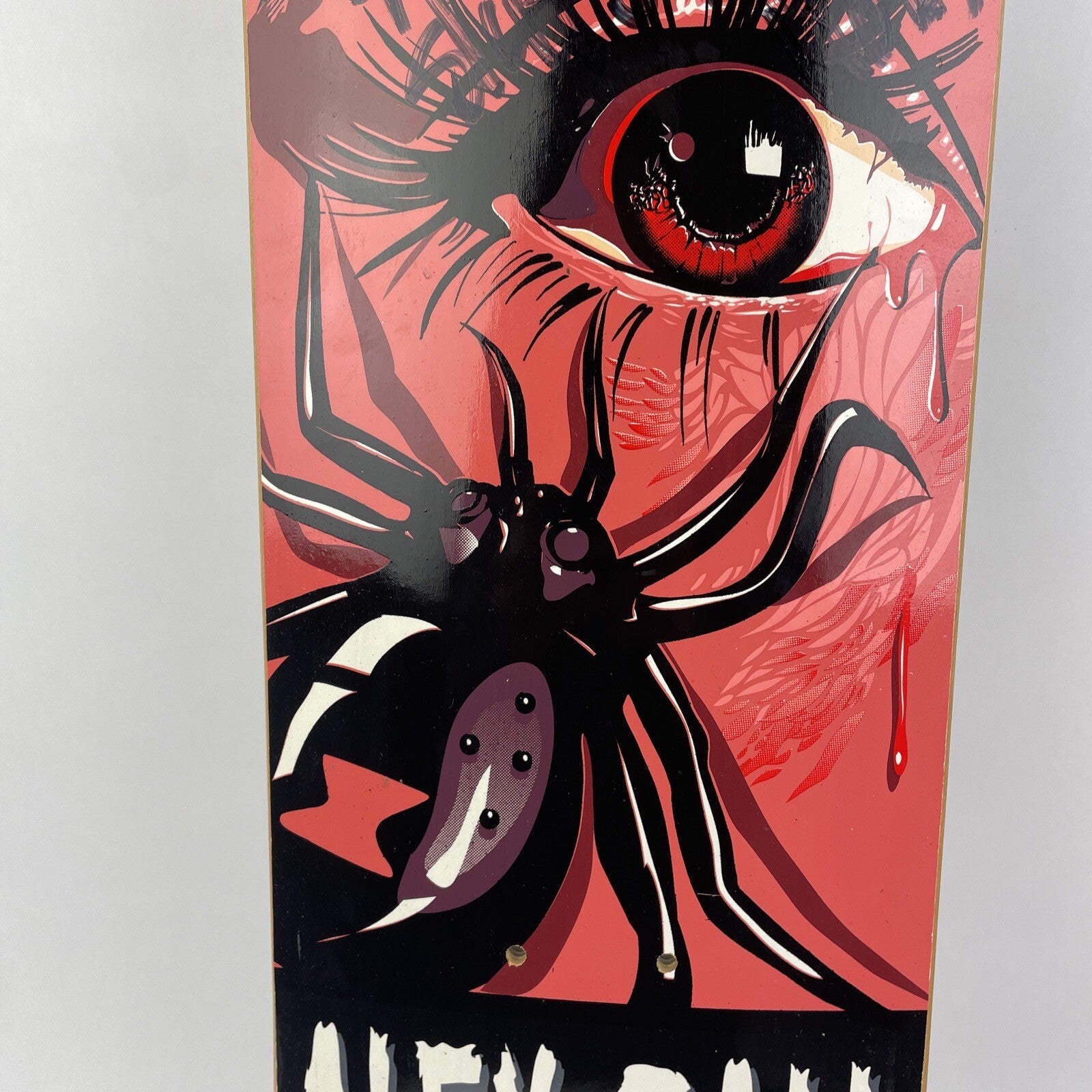 Baker Skateboards Alex Gall Train Wreck Bootleg signed autographed skateboard deck.