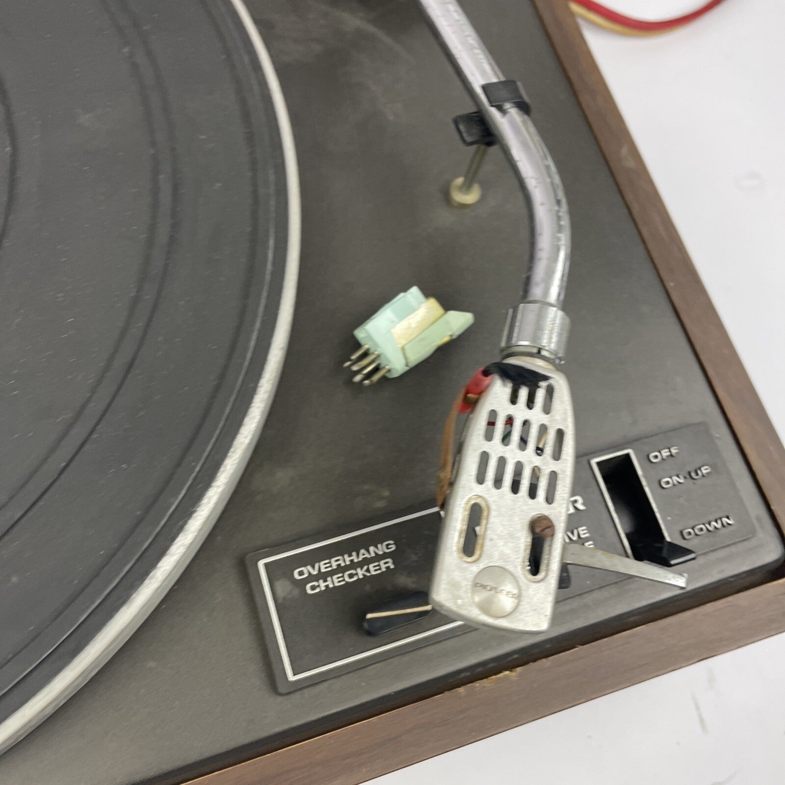 Vintage Pioneer PL-120 turntable (sold for parts or Repair) As IS