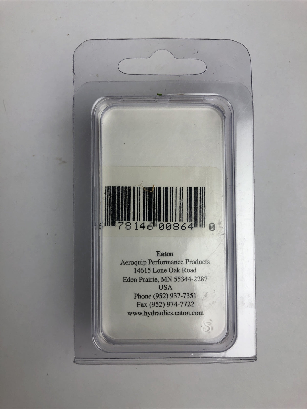 Eaton Aeroquip FCM 3740 -06 AN Fitting Cap Aluminum Blue Anodized Free Shipping