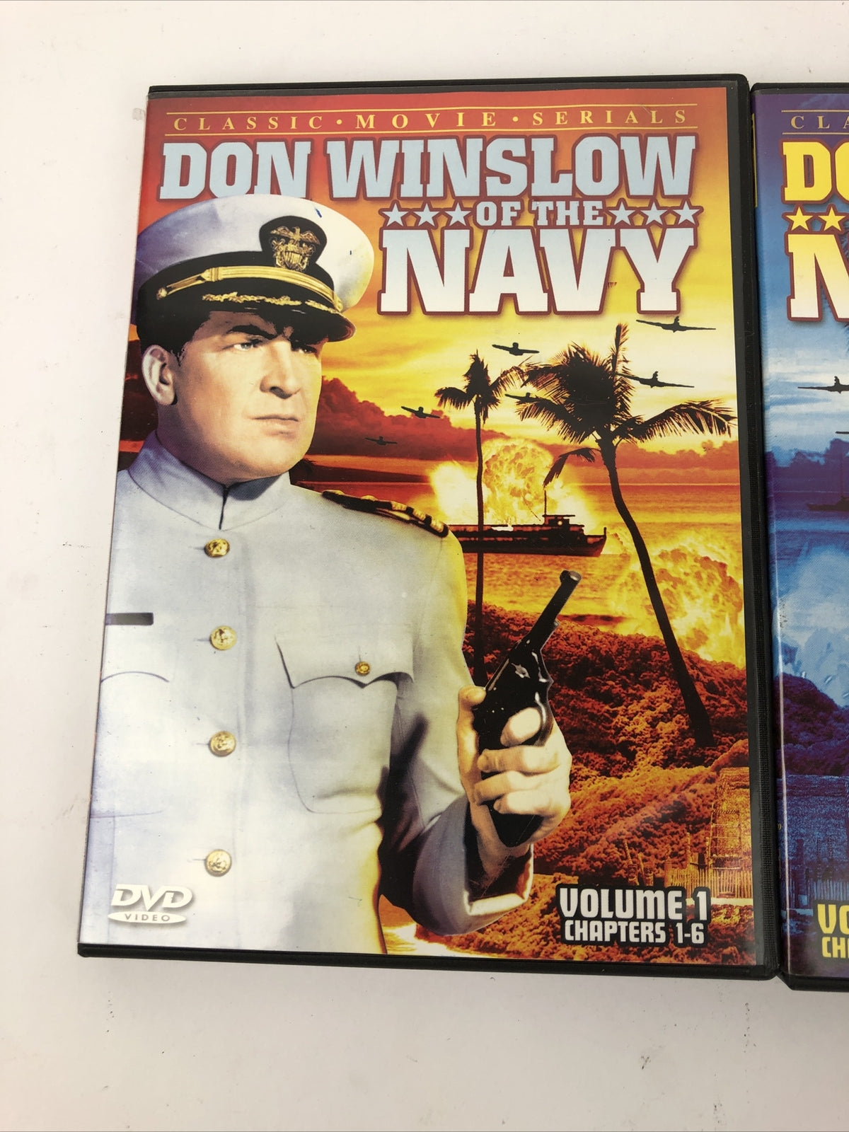 Don Winslow of the Navy 1 & 2 (Chapters 1-12) 2 x DVD Ray Taylor (DIR) 1943