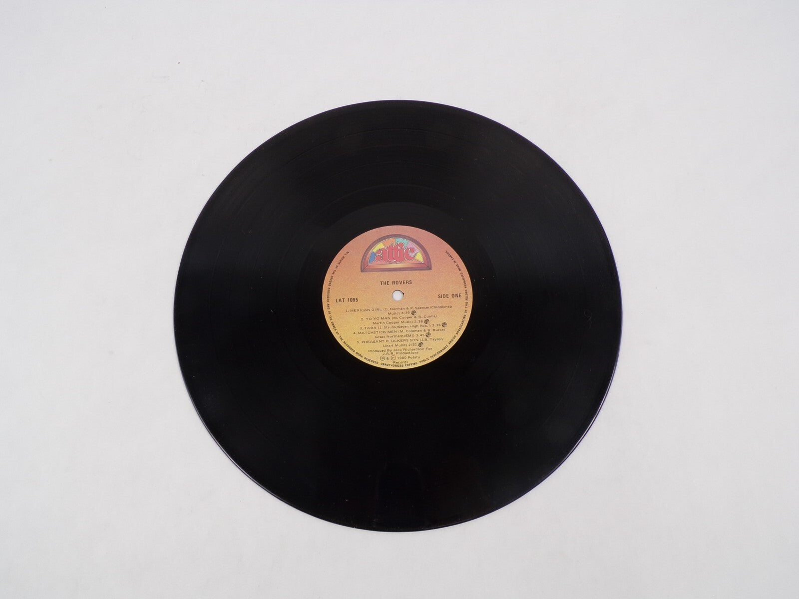 The Rovers Yo Yo Man Tara Fireflyte Mexican Girl Matchstick Men Vinyl Record