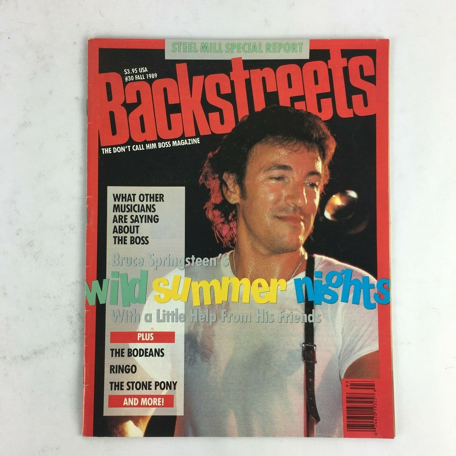Fall1989 BackStreets Magazine Wild SummerNights The Bodeans Ringo The Stone Pony