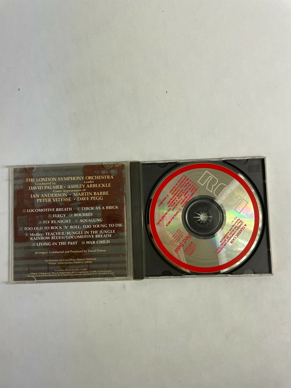 A Classic Case The London Symphony Orchestra Plays The Music Of JethroTull CD Q2