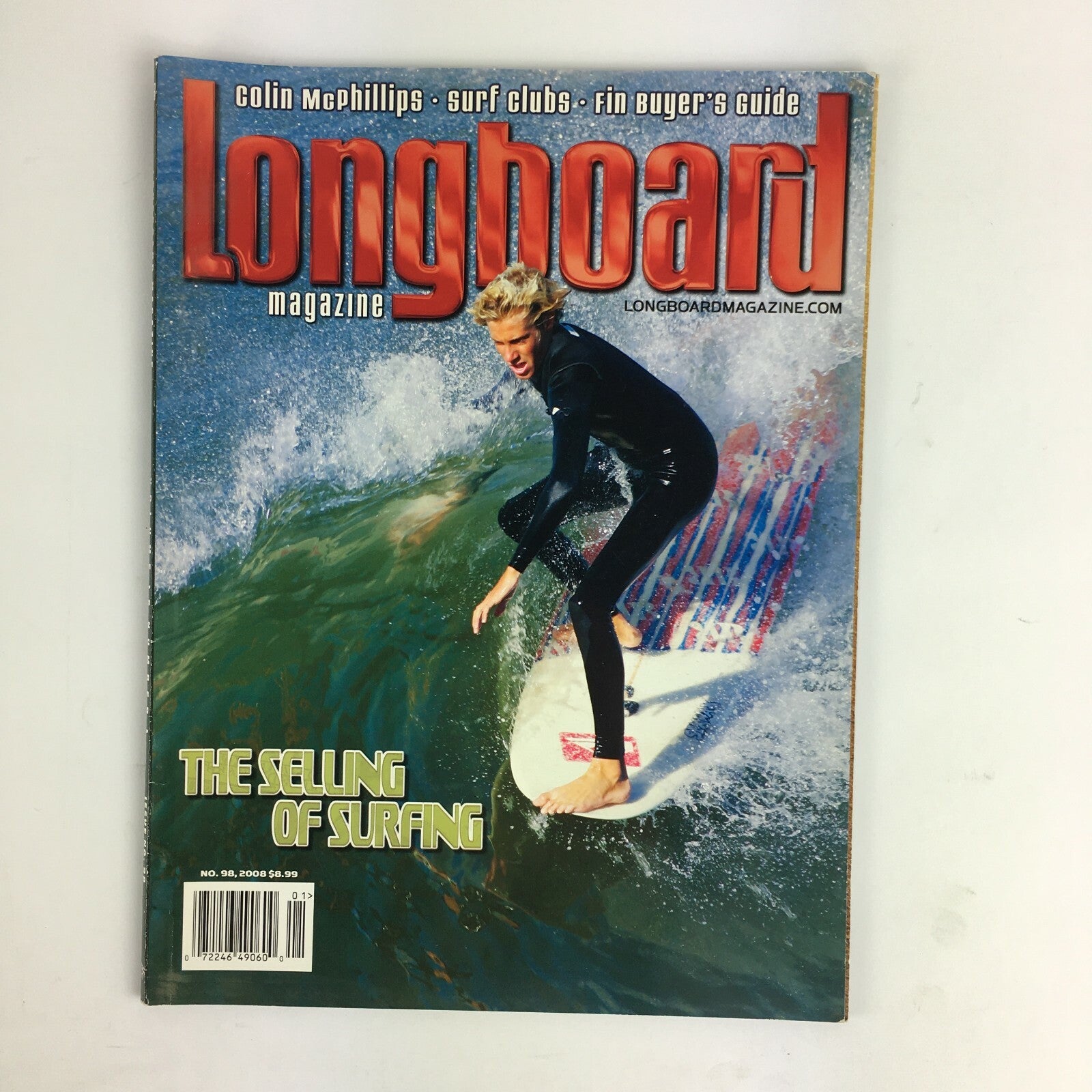 2008 LongBoard Magazine The Selling of Surfing Colin Mcphillips Surf Clubs 