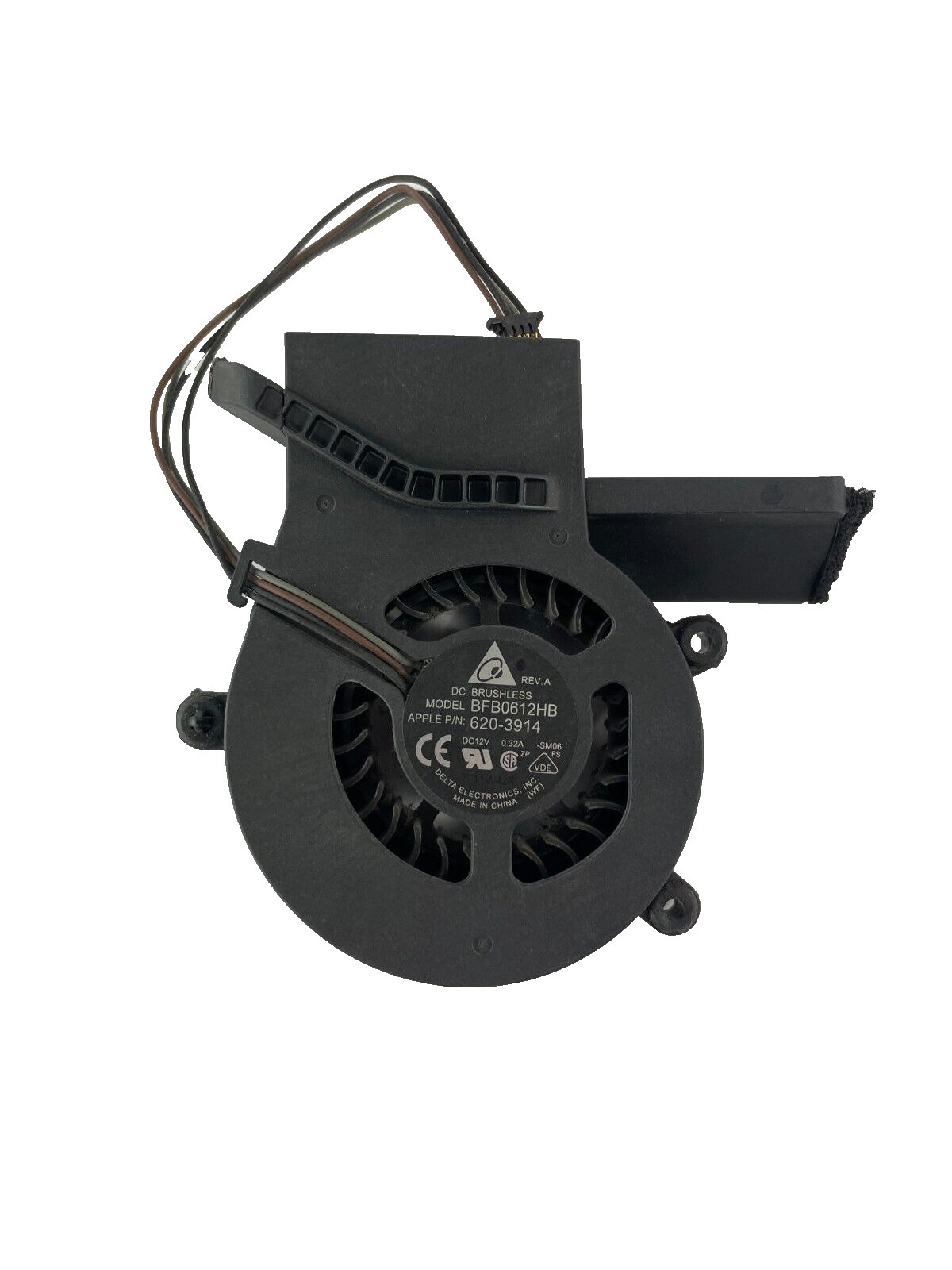 DC Brushless Apple P/N 620-3914 Model BFB0612HB DC12V - Wire CPU Cooling Fan