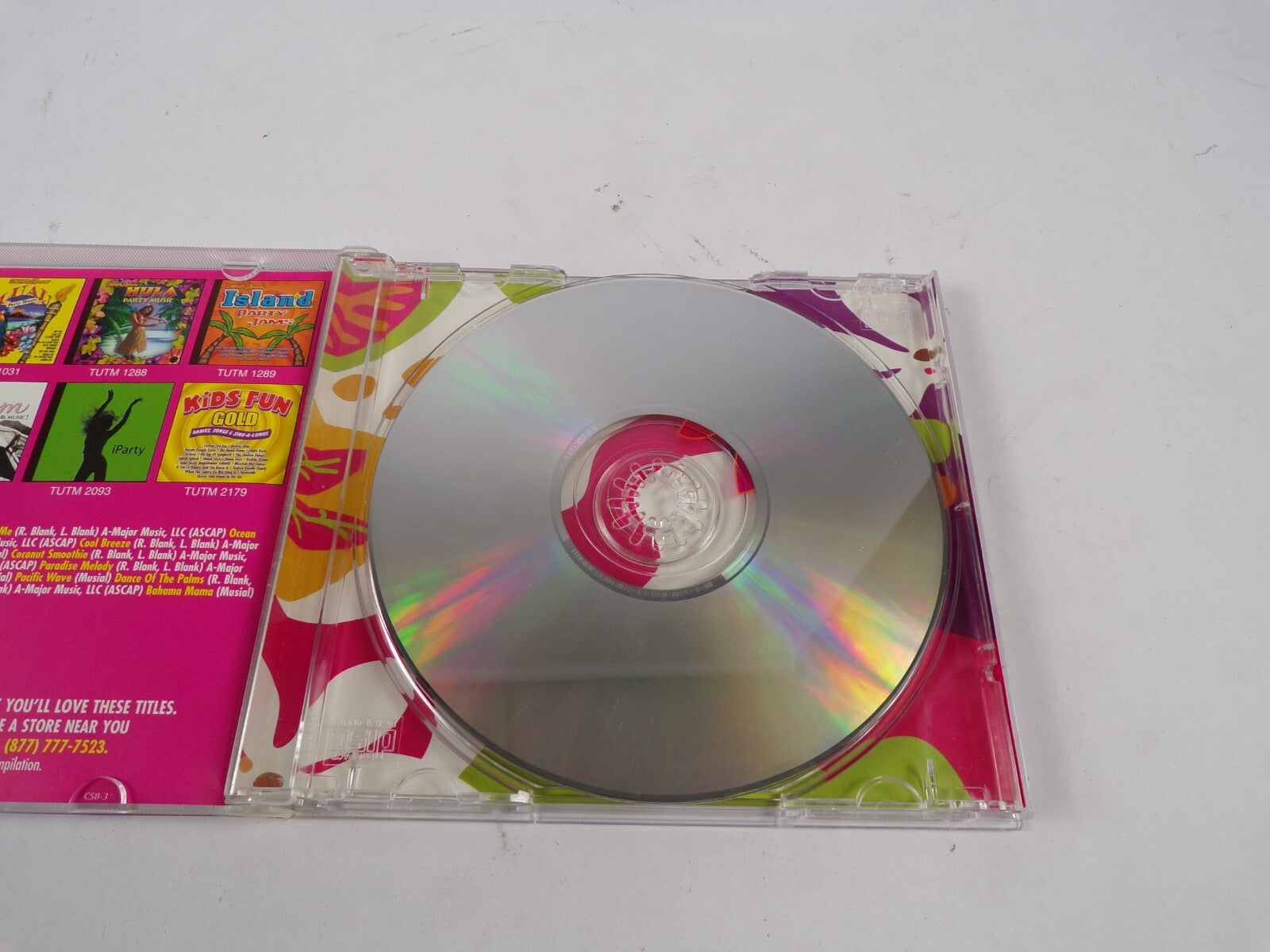 Sounds Of The Hawaiian Islands Ocean Foam Caribbean Calypso Hula Hula CD#61