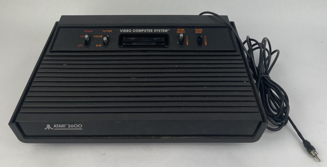 For Parts or Repair Only  Atari 2600 Video Game Console No Accessories