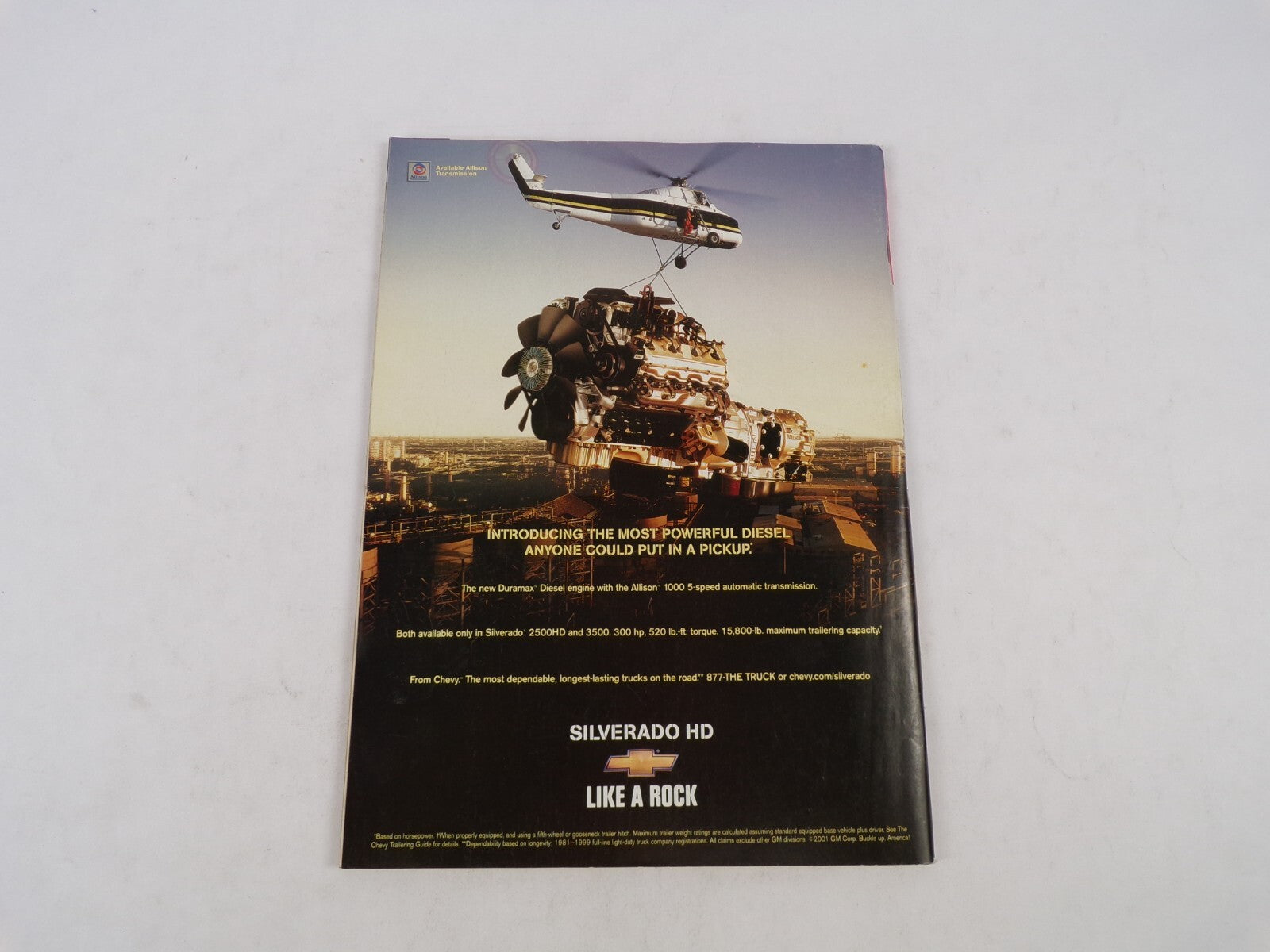 August 2001 Hot Rod Magazine 500 HP Chevy 427-Inch Small-Block Free Ford Forty