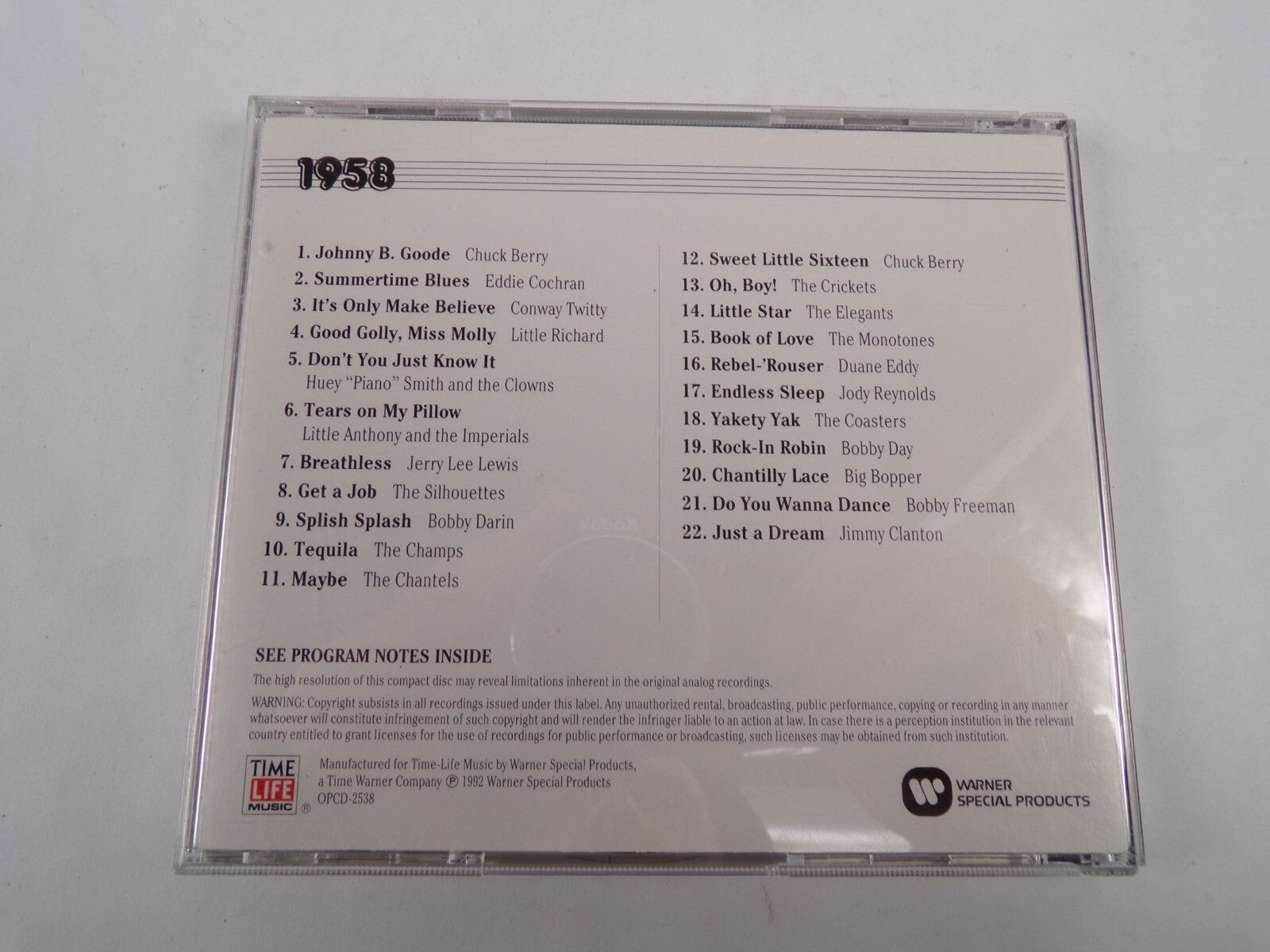 The Rock N Roll Era Time Life Music 2 Rnr -05 Johnny B Goode Get A Job CD#60