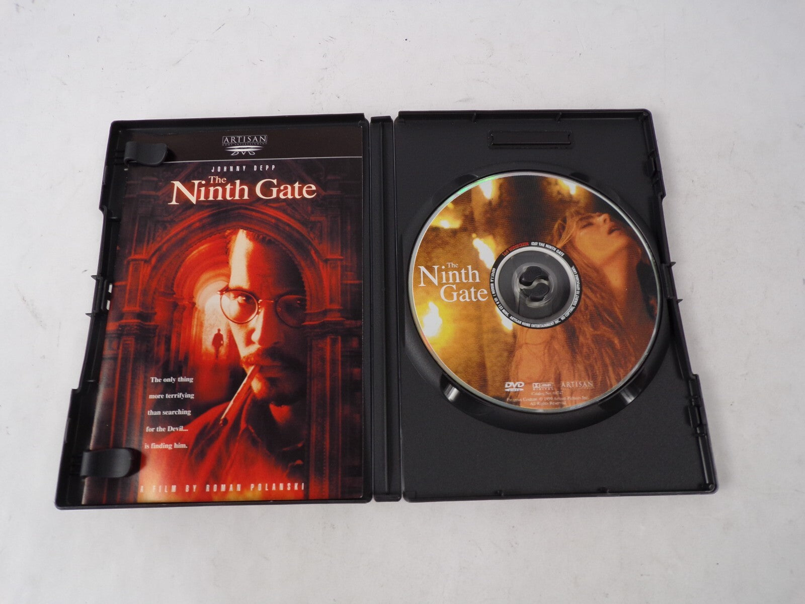 The Ninth Gate Johnny Depp The Only Thing More Terrifying Than SearchiDVD Movies