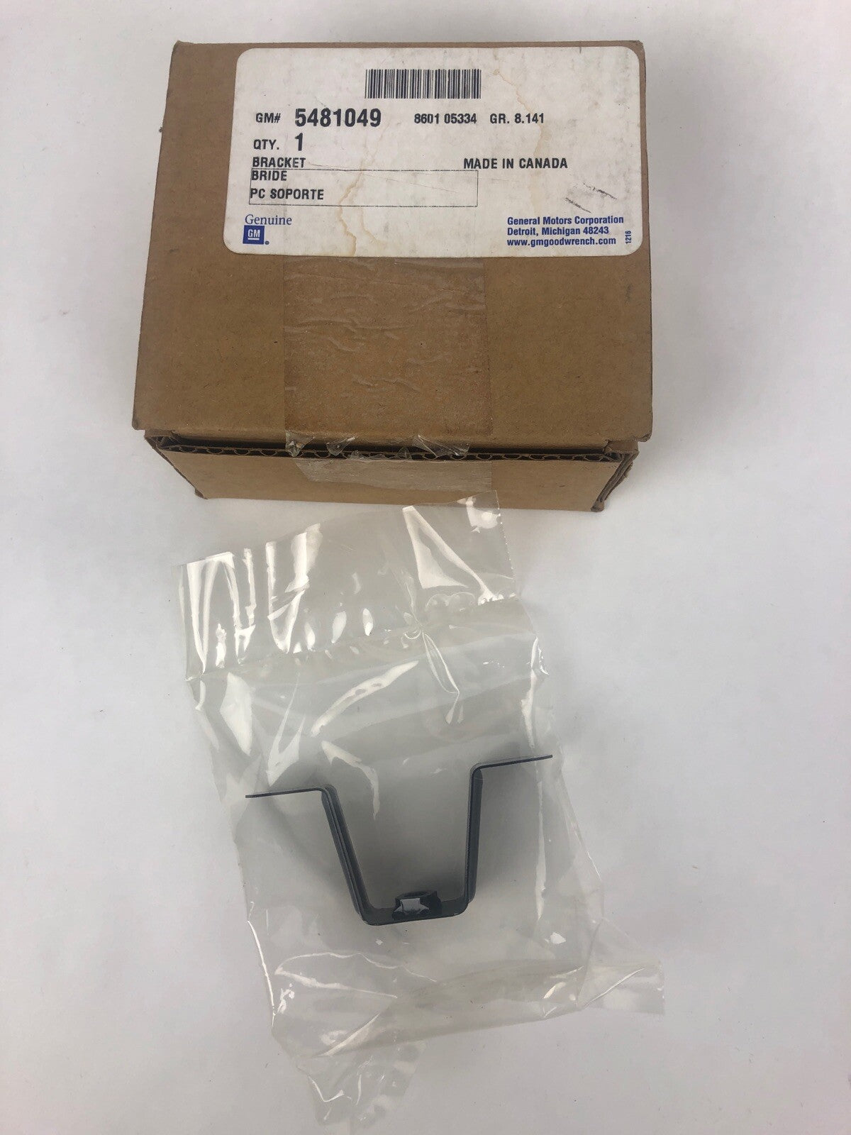 Genuine OEM GM Bracket Part # 5481049 General Motors- Fast Free Shipping