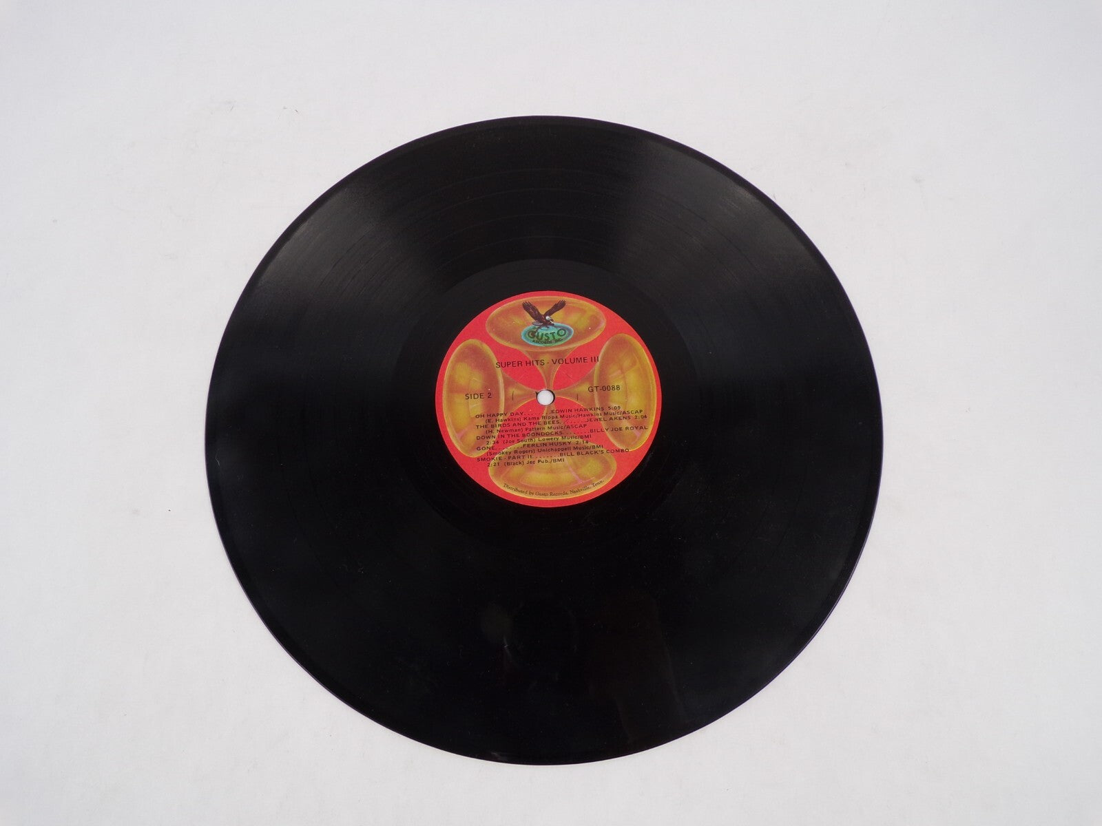 Super Hits Vol.2 Oh Happy Day The Birds And The Bees Gone Smokie Vinyl Record