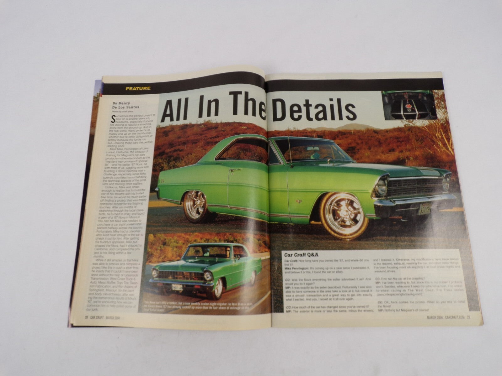 March 2004 Car Craft CAM Power! Roller Cam Swaps Made Easy Camshaft Basics Hot