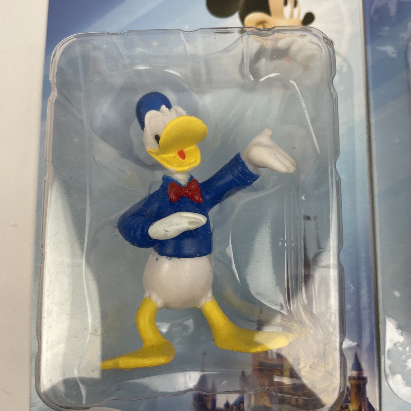 Disney Figures Lot of 4 - Minnie Mickey Goofy Donald Duck - Cake Topper Toys