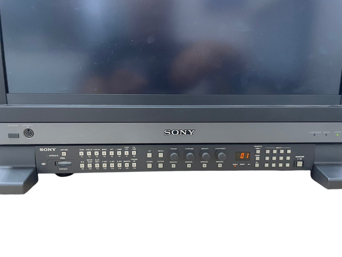 Sony PVM-L2300 23" LCD Broadcast Video Monitor with BKM-16R Monitor Control Unit