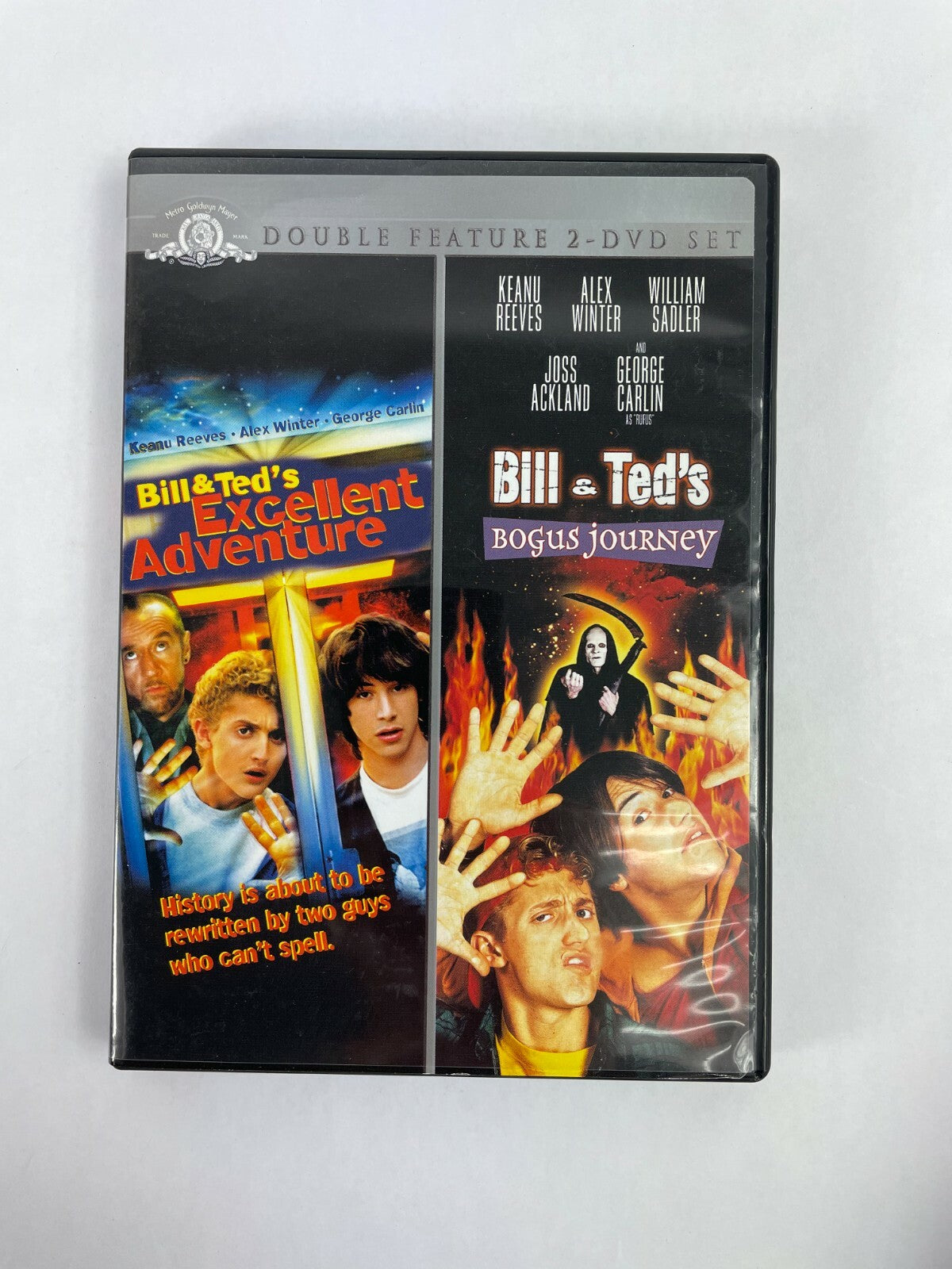 Bill & Ted's Excellent Adventure Keanu Reeves Alex Winter Joss Ackland DVD Movie