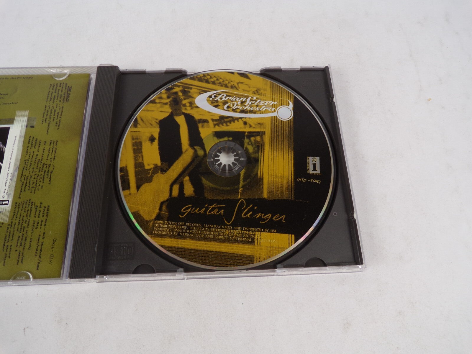 Brian Setrer Orchestra Guitar Slinger The House Is Rockin' Hoodoo Voodoo CD#55