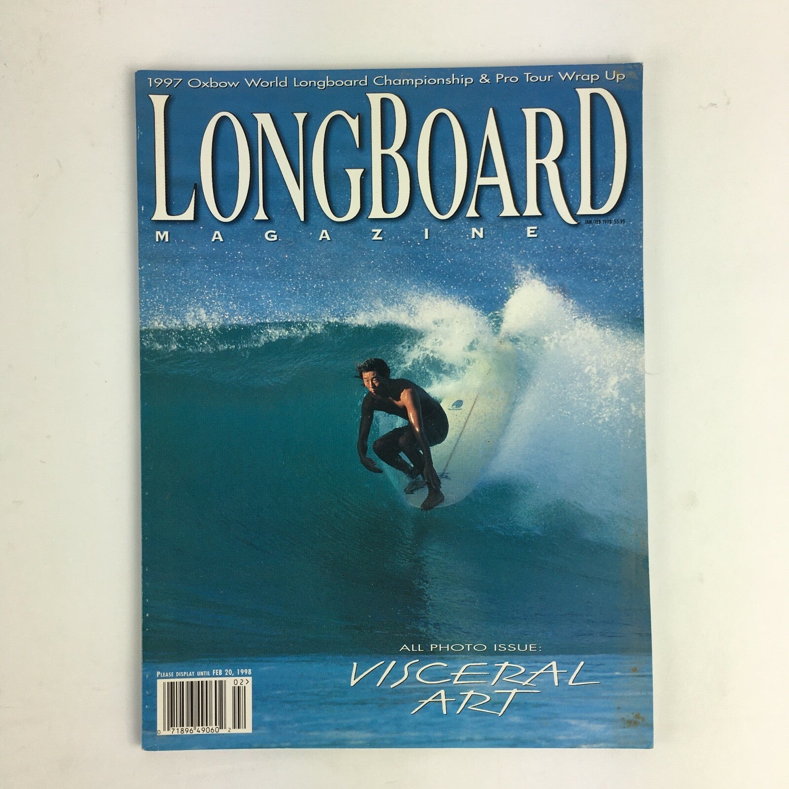 February 1998 LongBoard Magazine Visceral Art All Photo Issue 